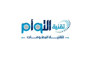 الشعار الرسمي لمؤسسة تقنية التوأم لتقنية المعلومات