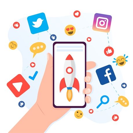 social-media-marketing-mobile-phone-concept